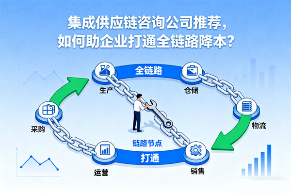 供應鏈管理：集成供應鏈咨詢公司推薦，如何助企業打通全鏈路降本？